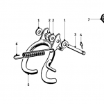 BMW R51-2 to R68 Centerstand