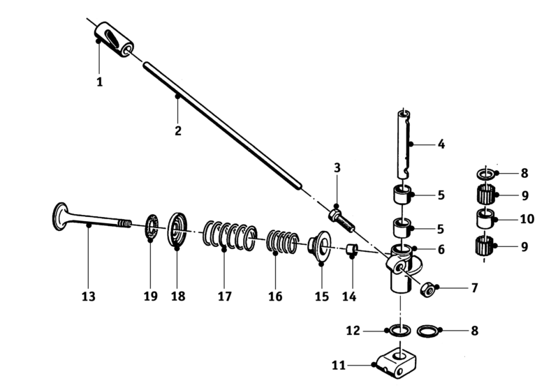 Valves R50 - R69S - Salis Parts Salis Parts