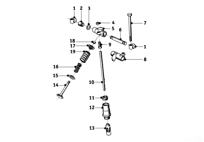 Valves R25/2, R25/3 - Salis Parts Salis Parts