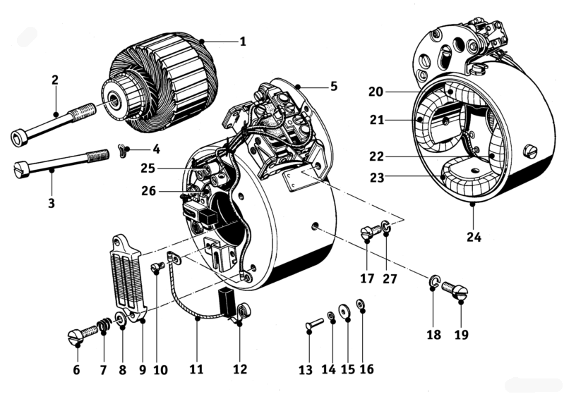 Generator R50 - R69S - Salis Salis vw 12v generator wiring diagram part 