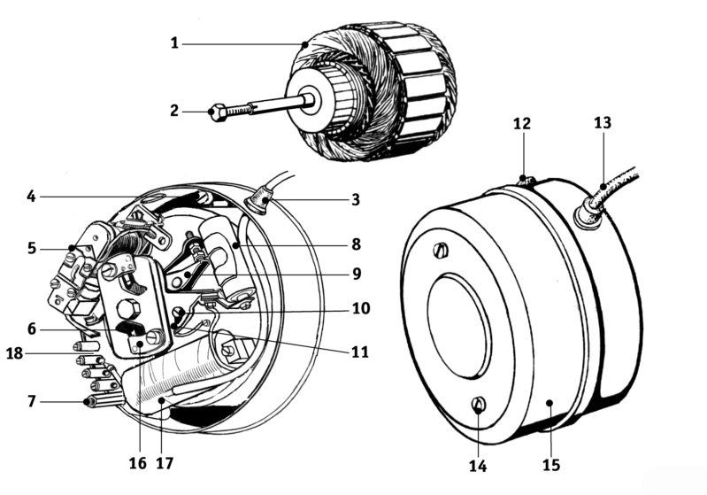 Generator & ignition R26 - Salis Parts Salis Parts