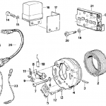 BMW R50-5 to R90S Alternator + diode