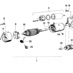 BMW R50-5 to R90S Starter parts