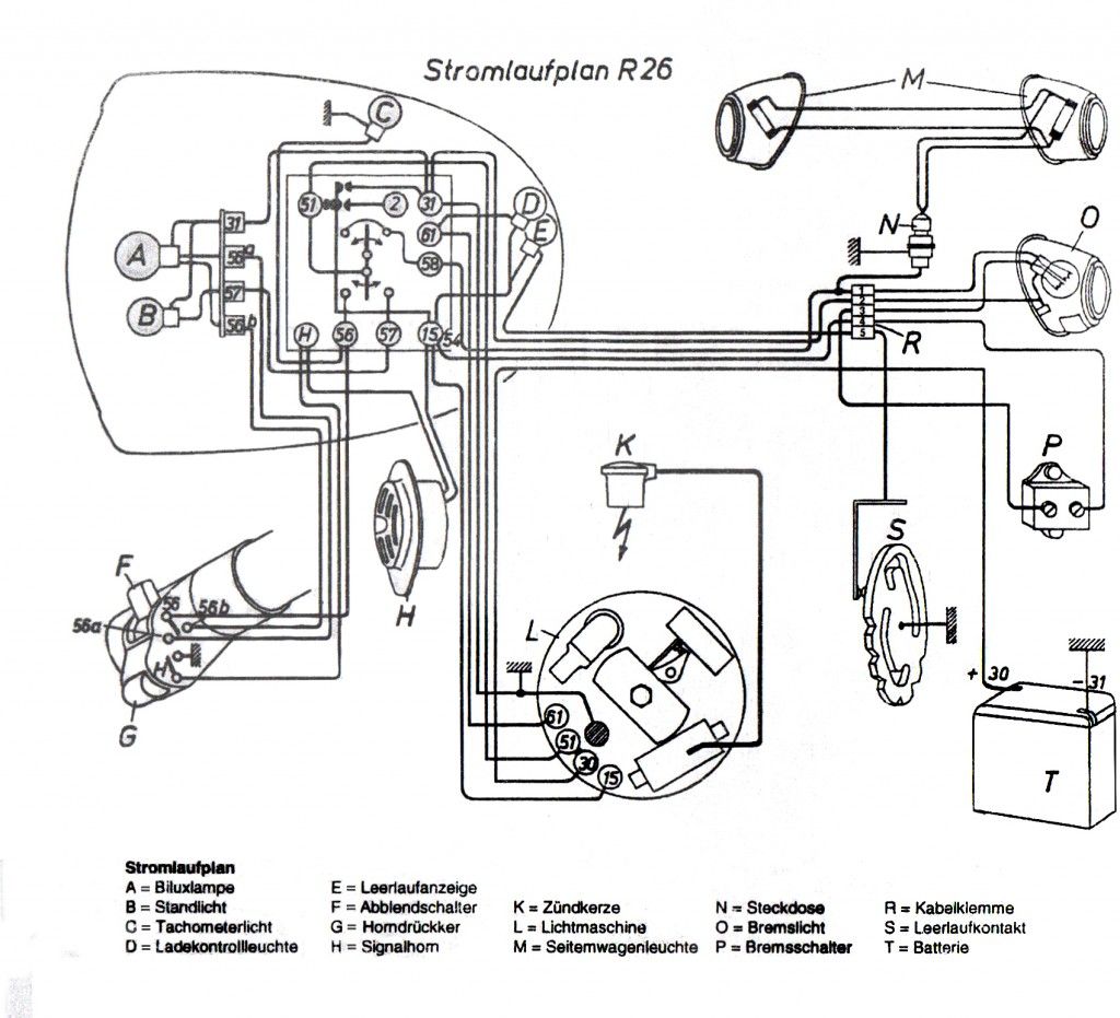 1978 Bmw R100/7 Wiring Diagram Pics | Wiring Collection